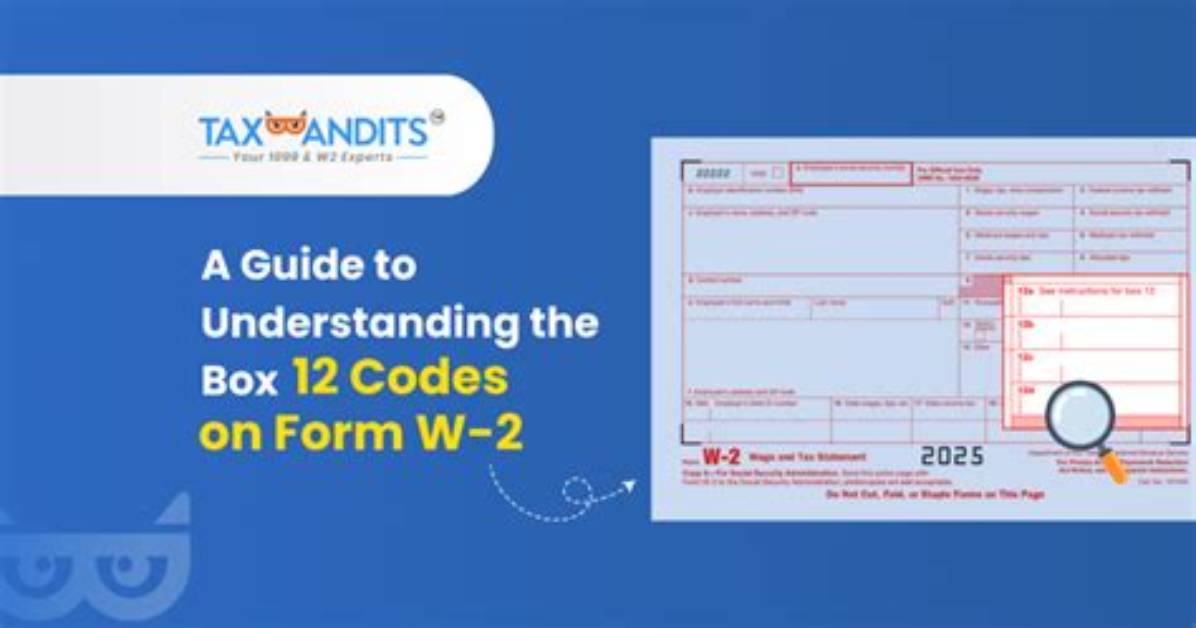 What Is Box 12A on W-2 Code W?