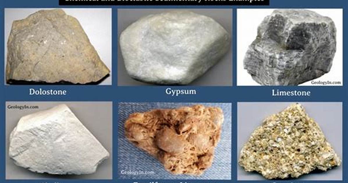 What Is Chemical Sedimentary Rocks