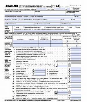 What Is Form 1040Nr Used for?