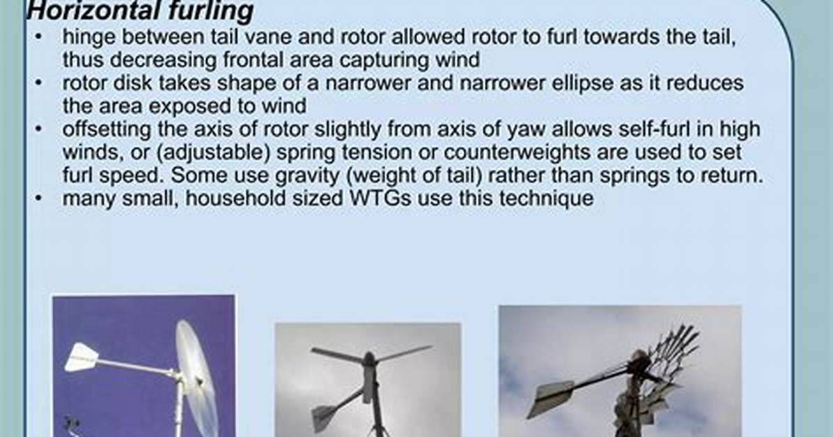 What Is Furling in a Wind Turbine?