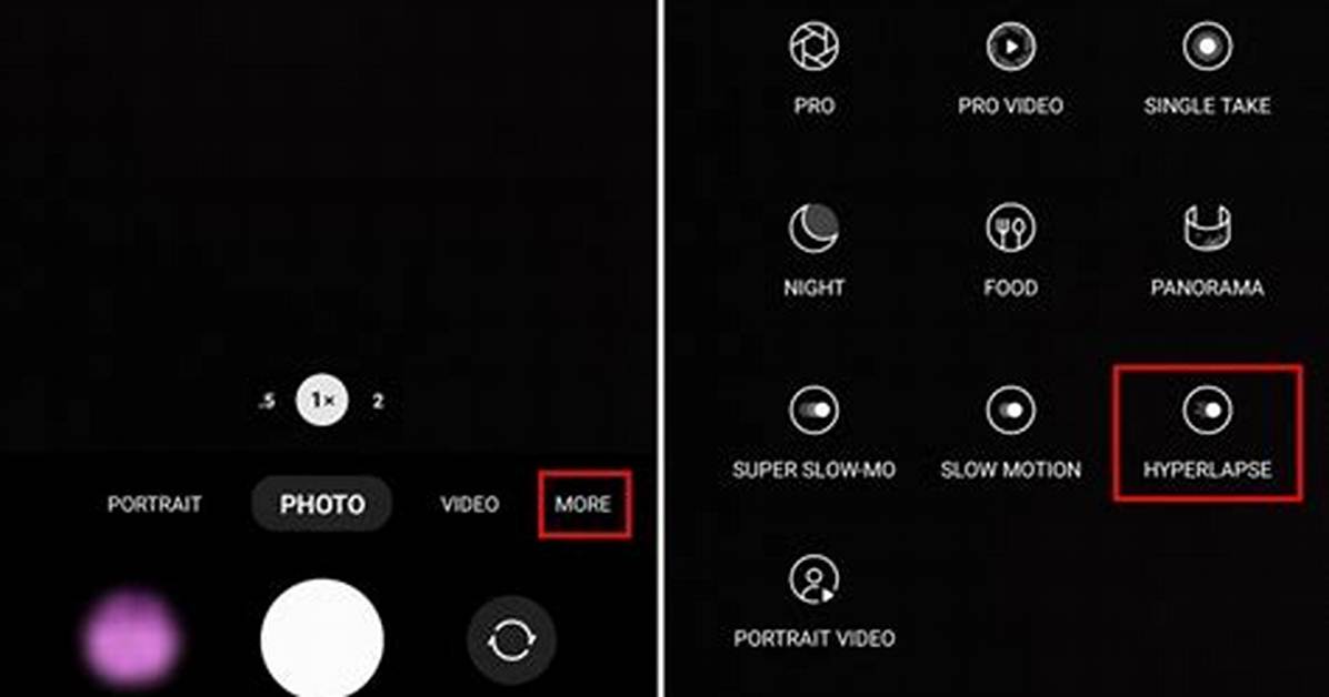 What Is Hyperlapse Camera Mode?