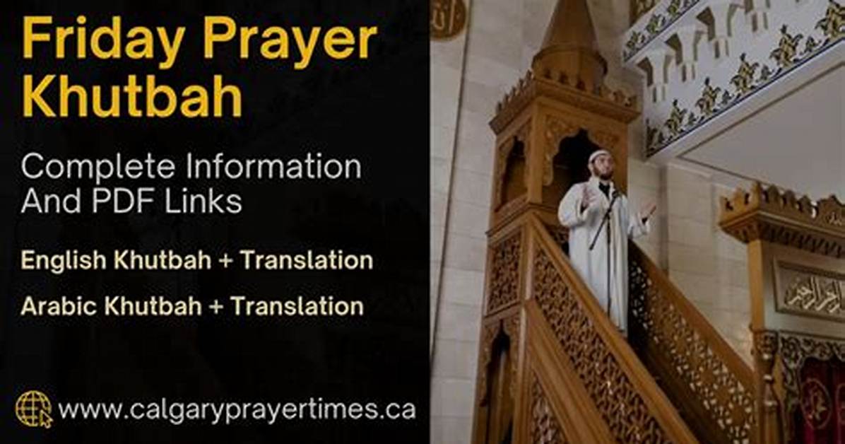 What Is Khutbah in English?