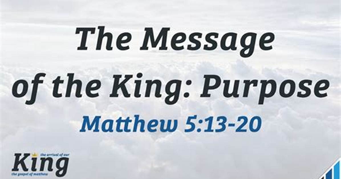 What Is King’s Purpose for Including This Sentence?