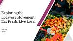 What Is Locavore Movement - Lisbd-Net. Com