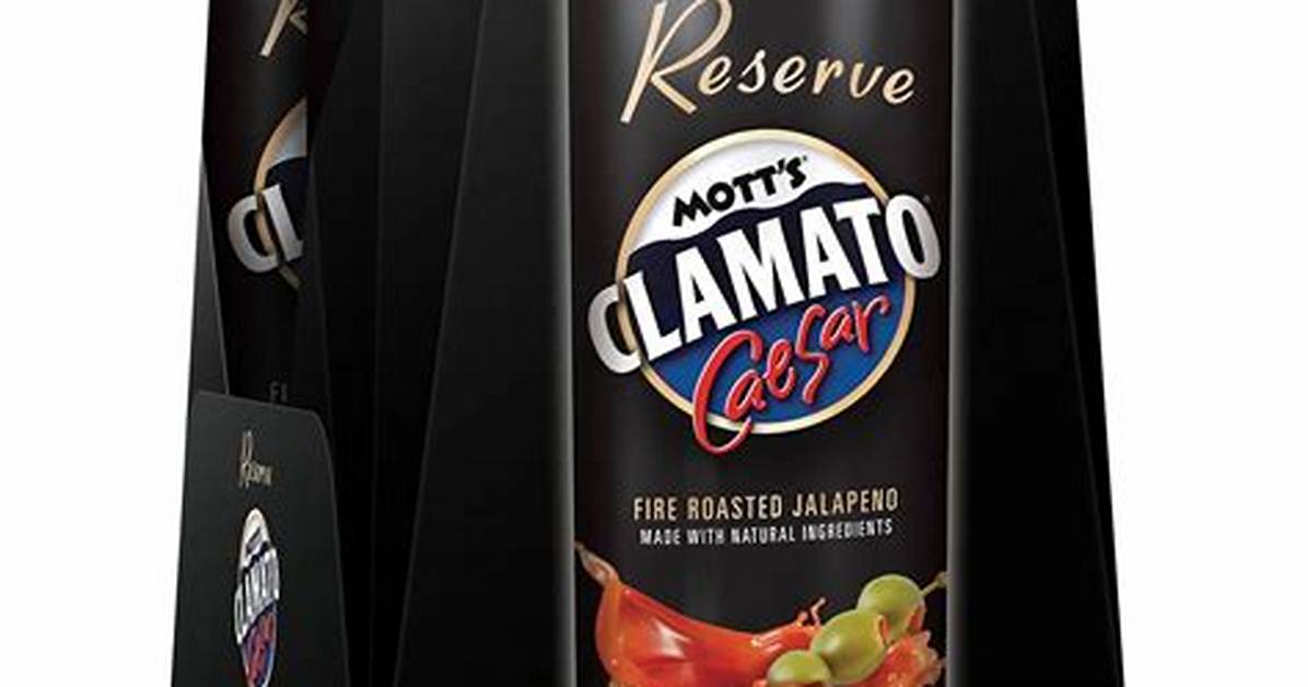 What Is Motts Clamato Reserve?