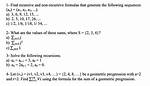 What Is Non Recursive Sequence?
