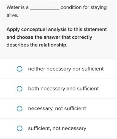 What Is Not Sufficient in Answer?