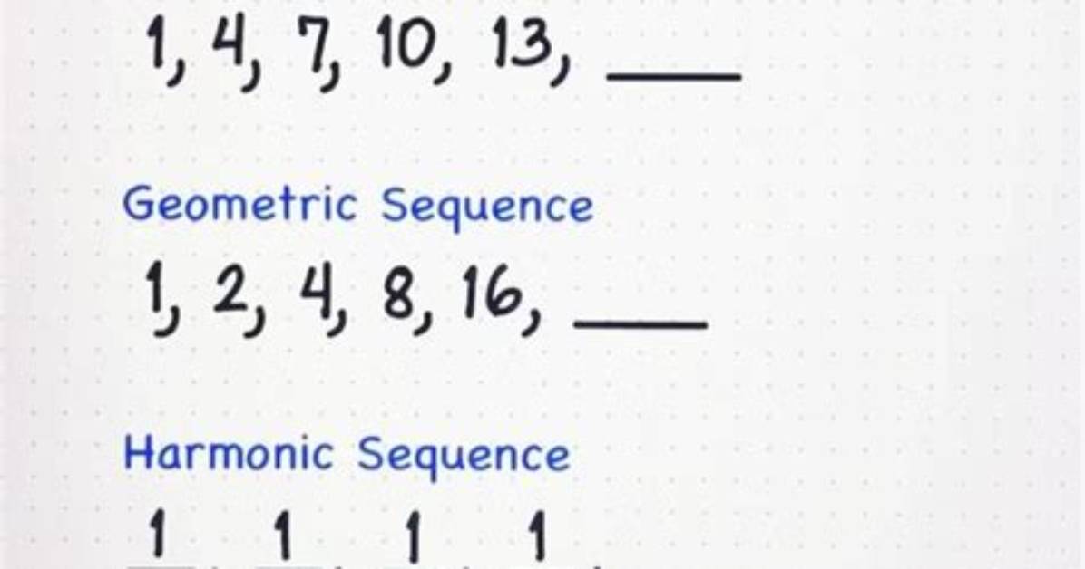 What Is Number Sequence?