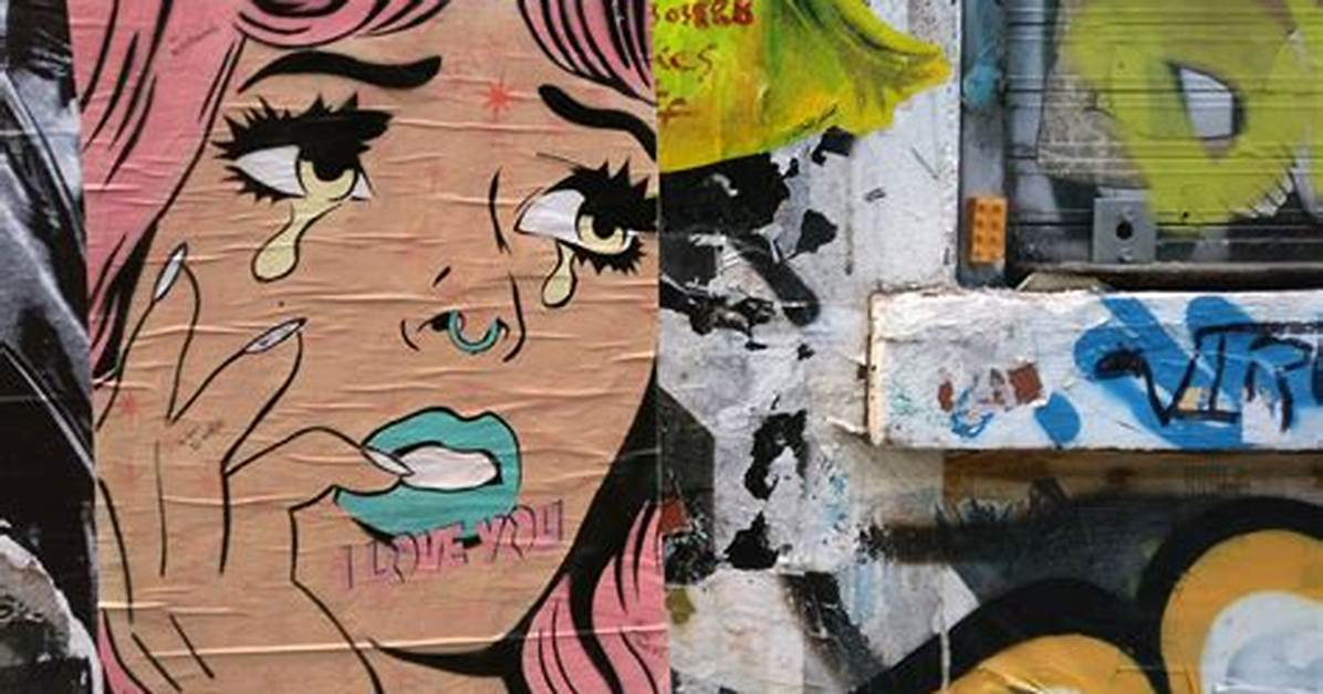 What Is Paste up Graffiti?