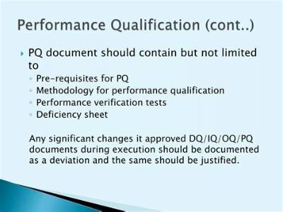 What Is Pq Approved?