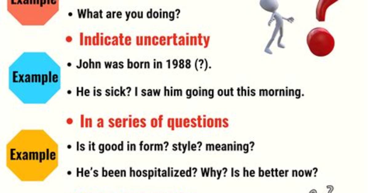 What Is Question Mark Simple Definition?