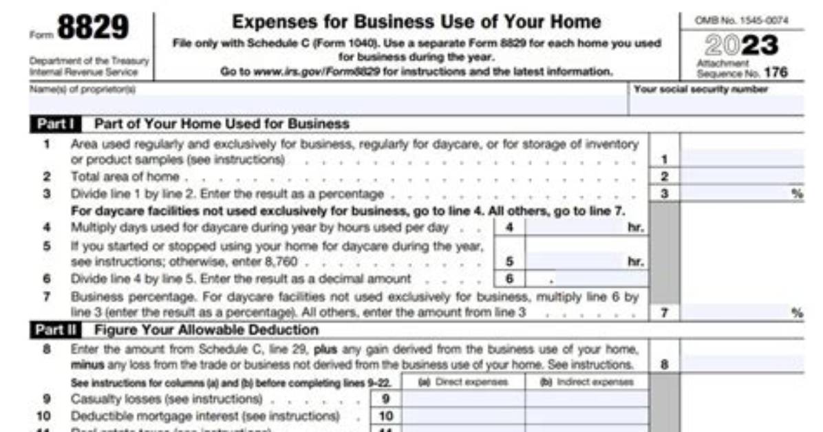 What Is Reported on Form 8829?