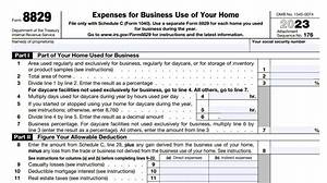 What Is Reported on Form 8829?