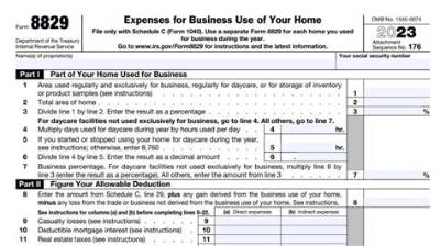 What Is Reported on Form 8829?