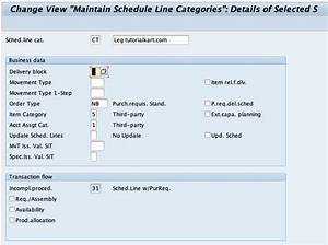 What Is Schedule Line Item Sap?
