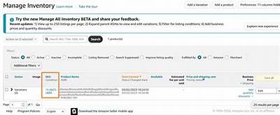 What Is Seller Sku on Seller Central?