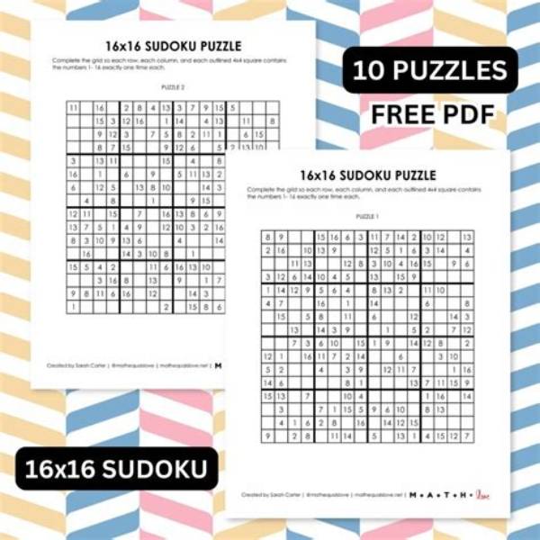 What Is Sudoku 16×16?