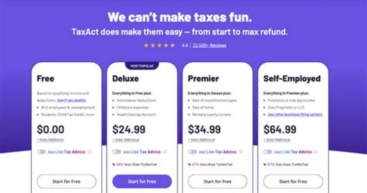 What Is Taxact Deluxe?