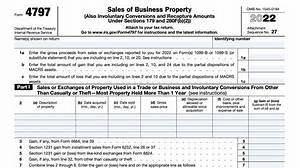 What Is the 4797 Form Used for?