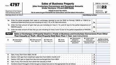 What Is the 4797 Form Used for?