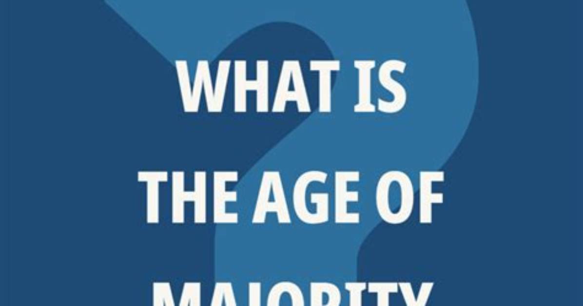 What Is the Age of Majority for Utma?