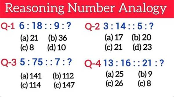 What Is the Analogy of Number?