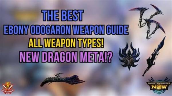 What Is the Best Ebony Weapon?