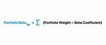 What Is the Beta of a Portfolio Comprised of the Following Securities?