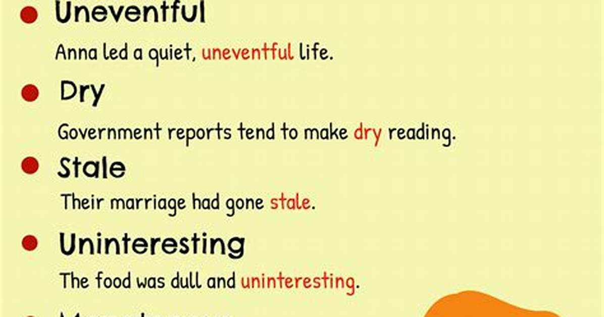 What Is the Boring Word?