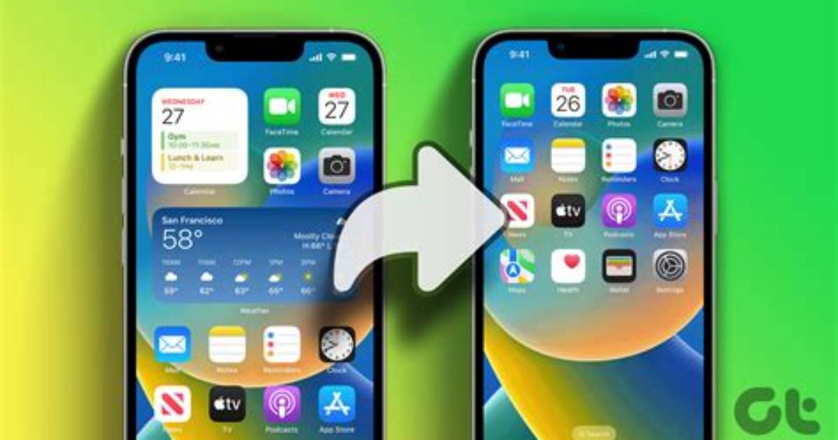 What Is the Default iPhone Home Screen?