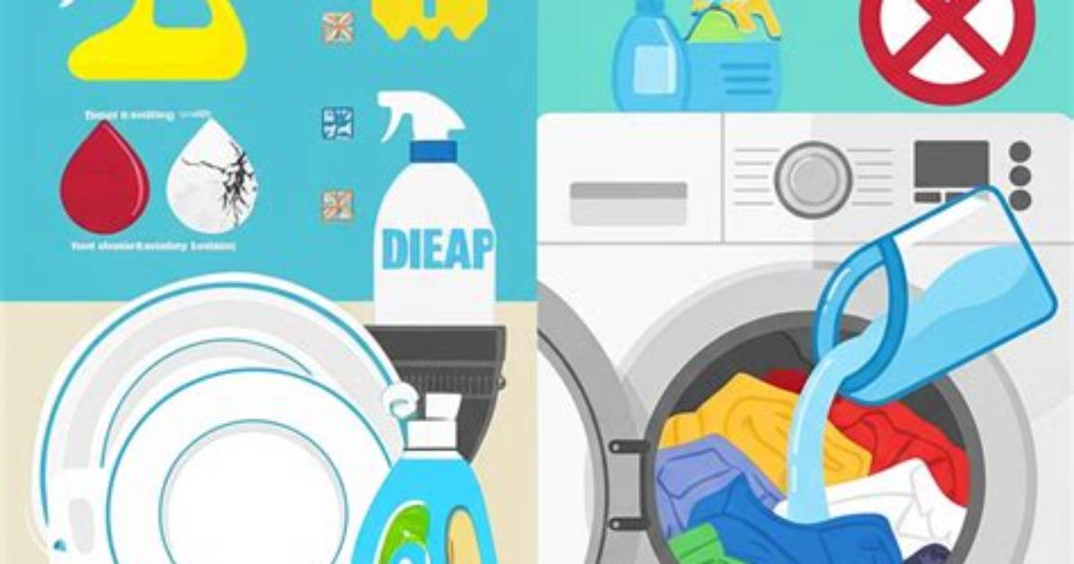 What Is the Difference Between Dish & Laundry Liquid?