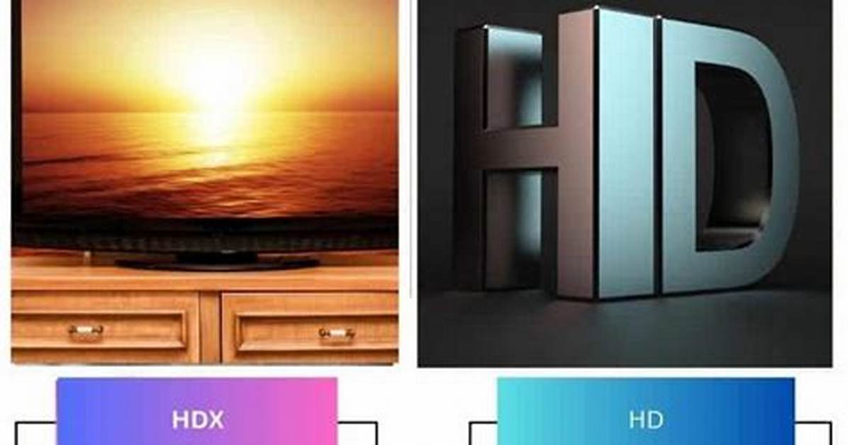 What Is the Difference Between Hdx and Hd