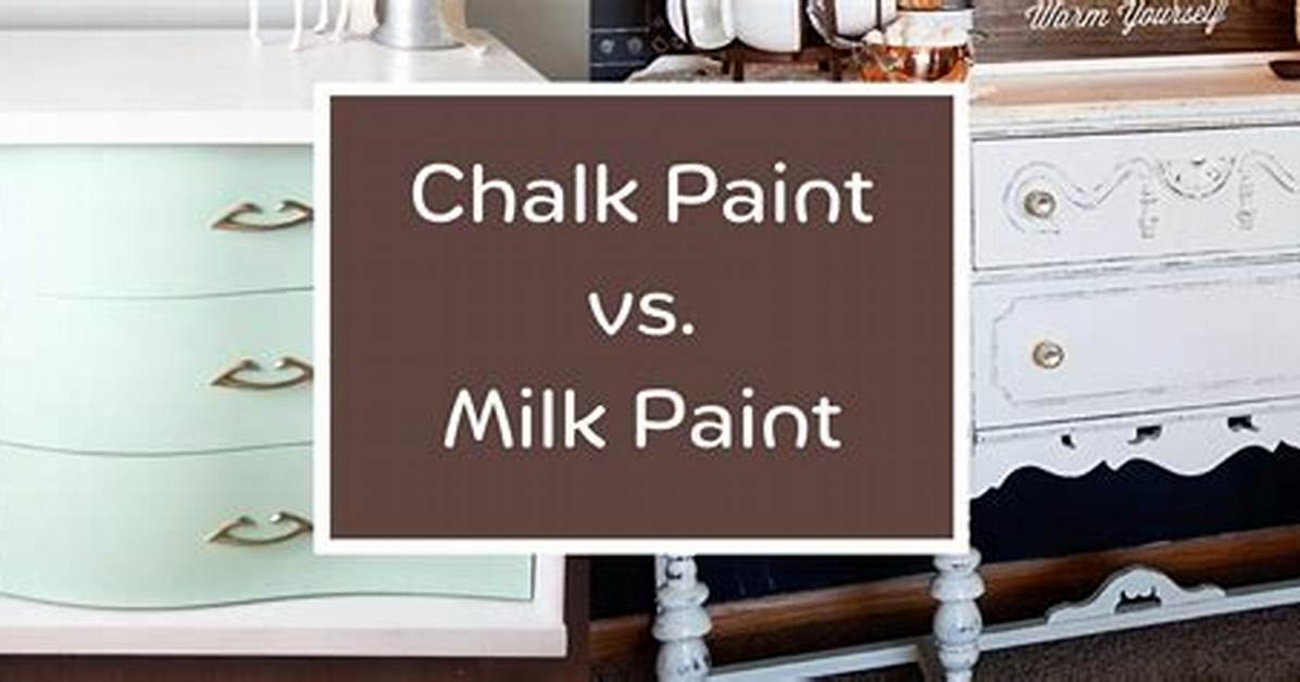 What Is the Difference Between Milk Paint & Latex Paint?