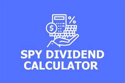 What Is the Dividend Payout for Spy?