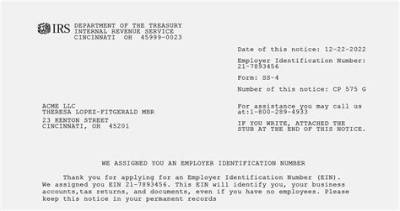What Is the Ein Number for an Estate?
