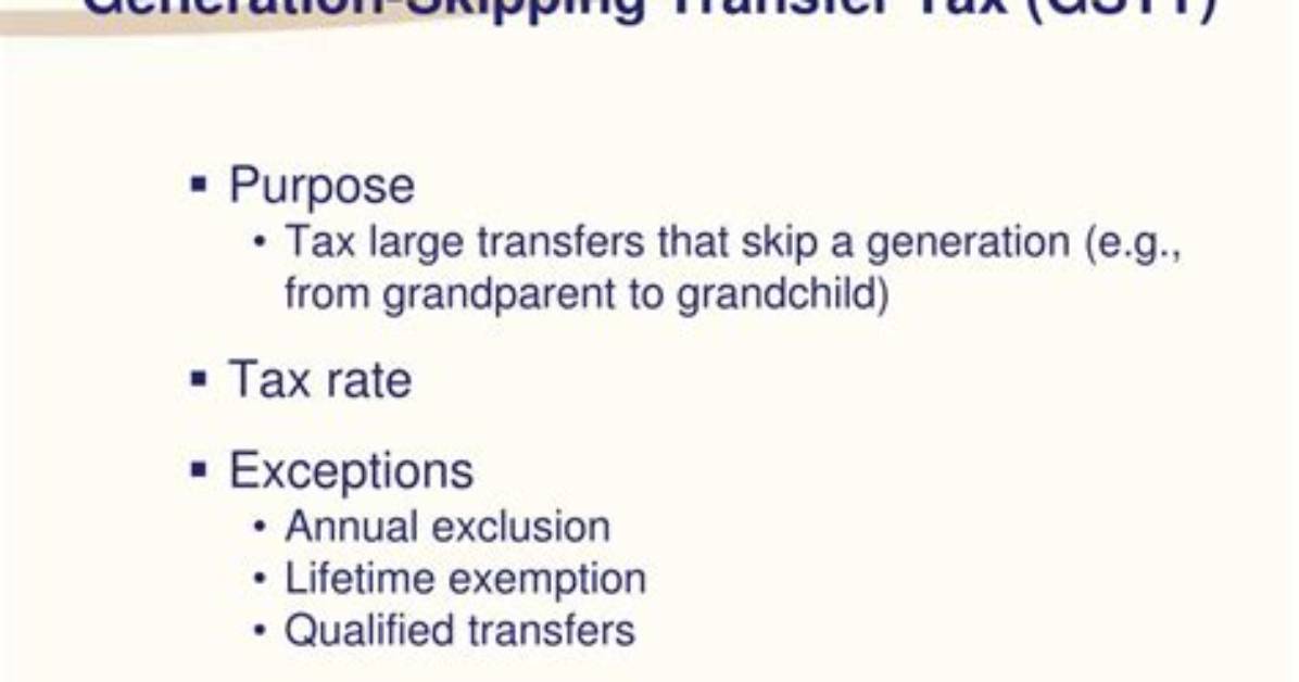 What Is the Generation Skipping Tax Exemption for 2020?