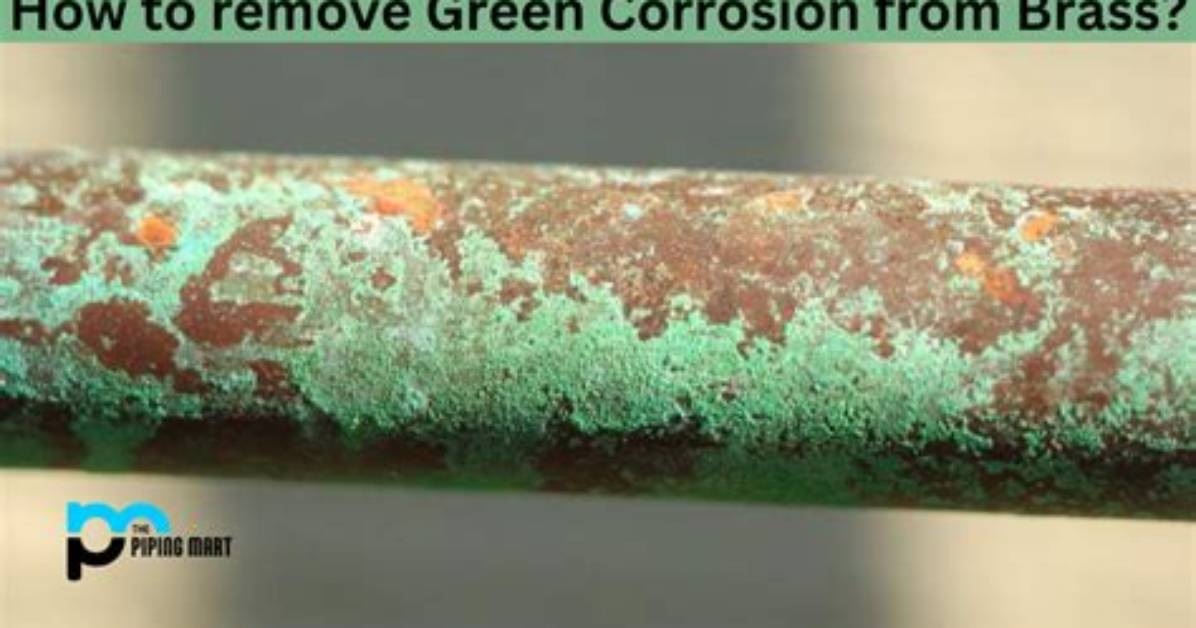 What Is the Green Scale Rust on Brass