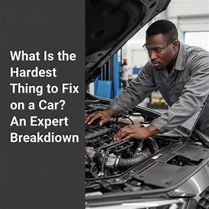 What Is the Hardest Thing to Fix on a Car?