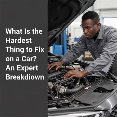 What Is the Hardest Thing to Fix on a Car?