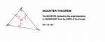 What Is the Incenter Theorem?