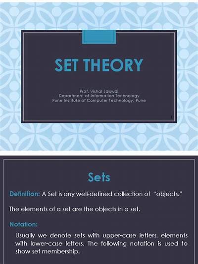What Is the Introduction of Set?