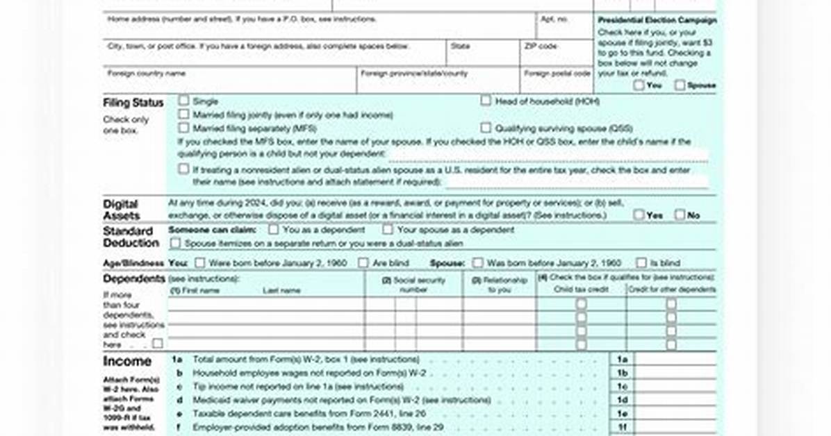What Is the Irs Form 1040 for 2018?