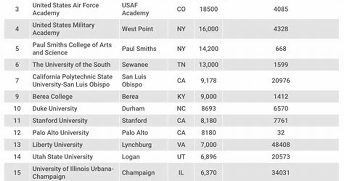 What Is the Largest College in the Us?