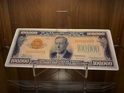 What Is the Largest Currency Ever Printed in the United States?