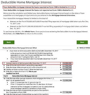 What Is the Limit for Total Mortgage Balances That Can Be Deducted?