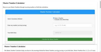 What Is the Master Number?