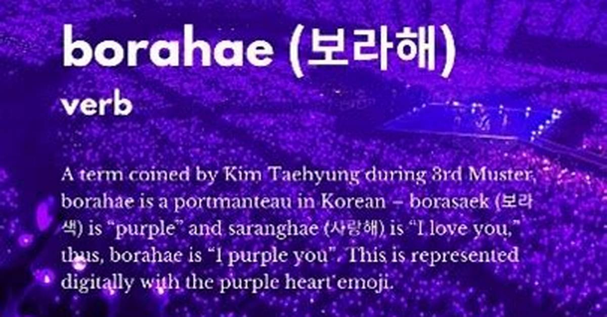 What Is the Meaning of Borahae?
