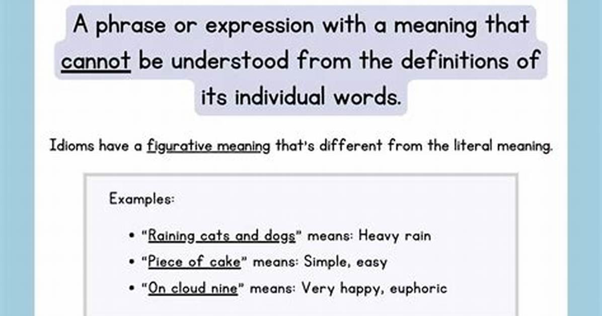 What Is the Meaning of Idiom the Last Straw?