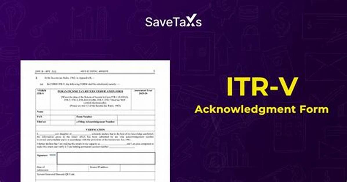 What Is the Meaning of Itr v?
