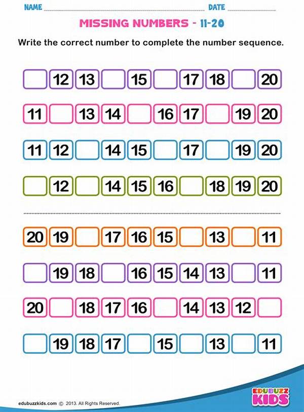 What Is the Missing Number Sequence?